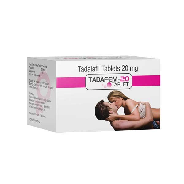 Tadafem 100mg Tablets Pink Colour for Women