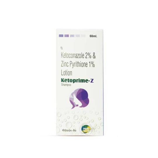 ketoconazole 2% and zinc pyrithione 1% lotion